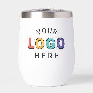 Personalized Company Logo Design Thermal Wine Tumbler