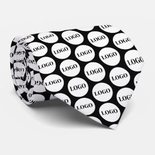 Personalized Company Logo Necktie for Branding