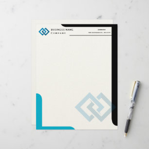 Personalized Company Logo Professional Letterhead