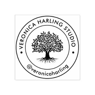 Personalized Company Logo Rubber Stamp