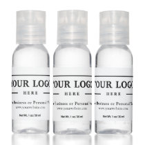Personalized Company Logo Simple Basic Corporate Hand Sanitizer