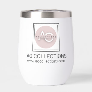 Personalized Company Logo Thermal Wine Tumbler