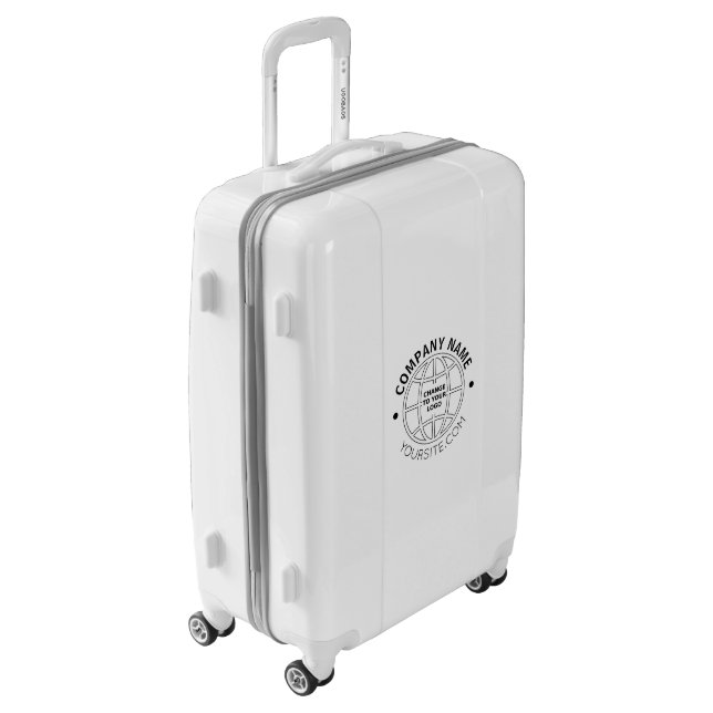 PERSONALIZED COMPANY LOGO WEB ADDRESS LUGGAGE (Rotated Left)