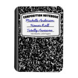 Personalized Composition Notebook Magnet at Zazzle