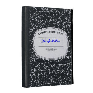 Personalized Composition Style iPad Case