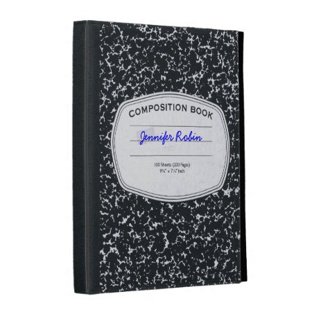 Personalized Composition Style Ipad Case