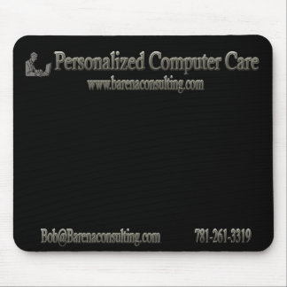 Personalized Computer Care Mouse Pad