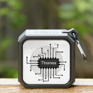Personalized Computer IC Chip Image Bluetooth Speaker