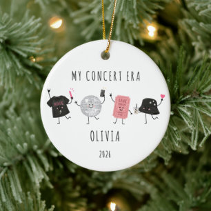 Personalized Concert Lover Christmas Ornament