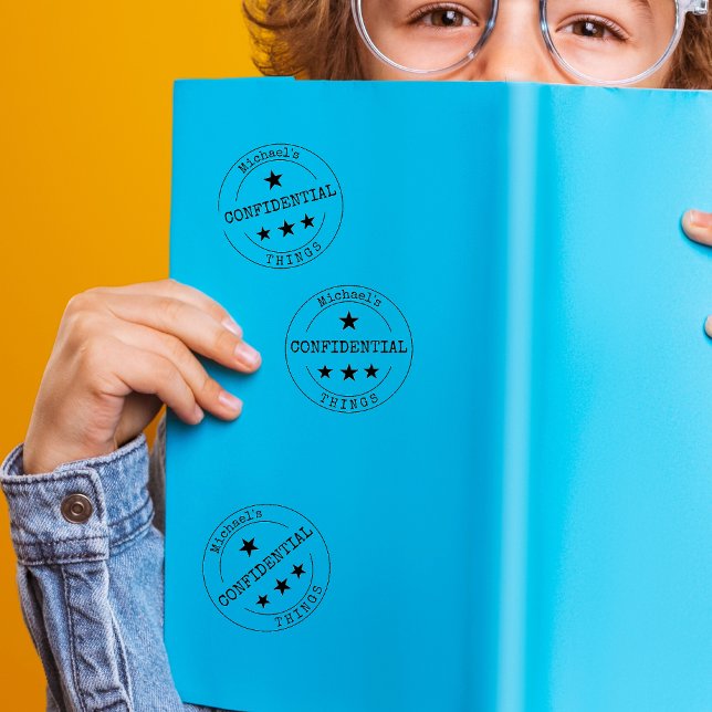 Personalized Confidential Rubber Stamp (Creator Uploaded)