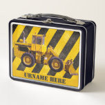 Personalized Construction Department Lunchbox at Zazzle