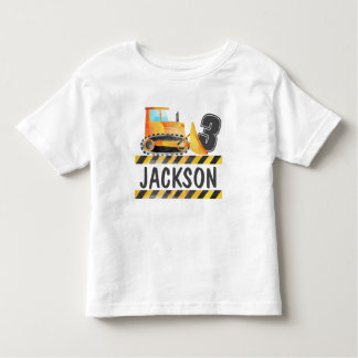 Personalized Construction Kids Shirt