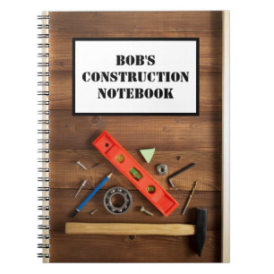 Personalized Construction Notebook