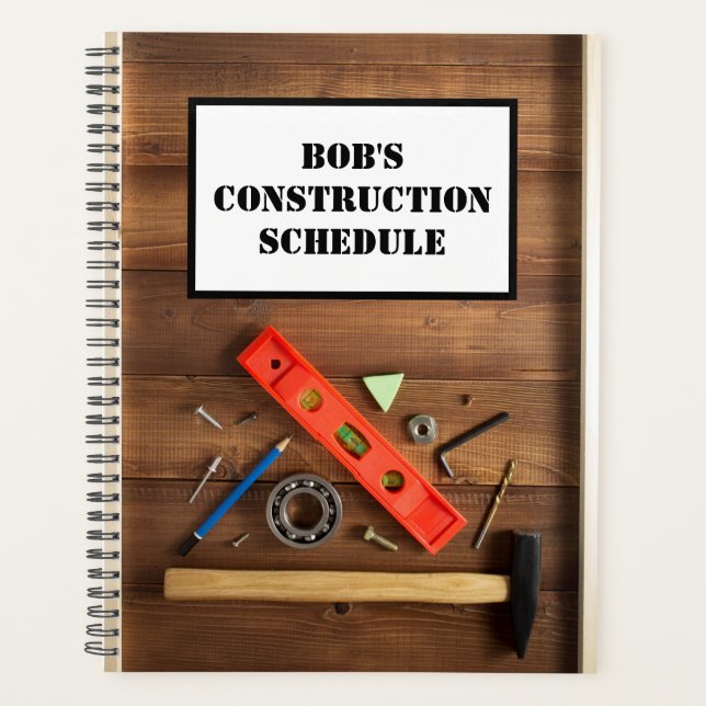 Personalized Construction Planner (Front)