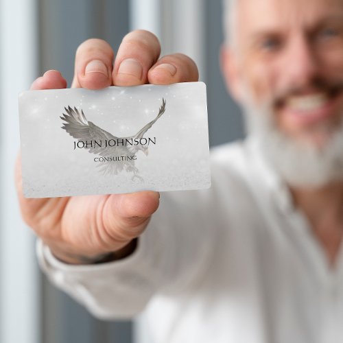 Personalized Consulting Eagle Business Cart Business Card
