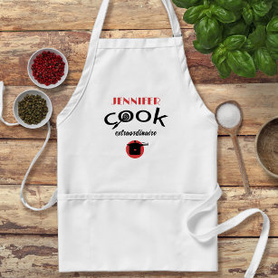 Personalized Cook Extraordinaire Adult Apron