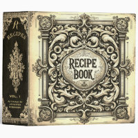 Personalized Cookbook for Recipes 3 Ring Binder