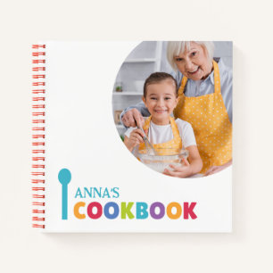 Personalized Cookbook (Your Photo) Notebook