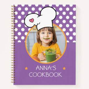 Personalized Cookbook (Your Photo) Recipe Notebook