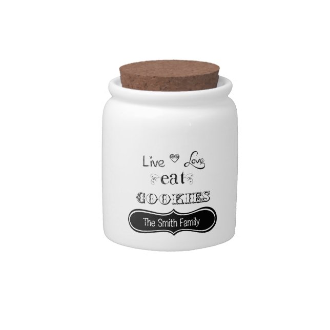 Personalized Cookie Jar (Front)