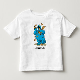Personalized Cookie Monster Crazy Cookies Toddler T-shirt