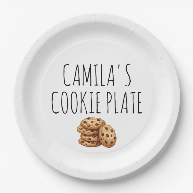 Personalized Cookie Plate (Front)