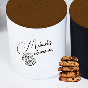 Personalized Cookies Jar Label