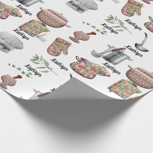 Personalized Cookware Multi_Occasion Wrapping Paper