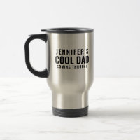 Personalized Cool Dad Stainless Steel 