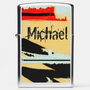 Personalized Cool Peeling Wall Paper Zippo Lighter