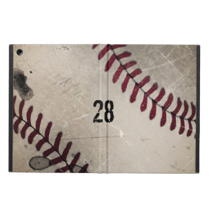 Personalized Cool Vintage Grunge Baseball Case For iPad Air
