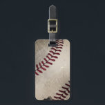 Personalized Cool Vintage Grunge Baseball Luggage Tag<br><div class="desc">For baseball players/lovers. Please personalize it with your detailed info. or click the "Customize It" button to go to the design tool where you can add text,  change the font,  text size,  text color,  text positioning and more. Original design by ©riverme*2012.</div>