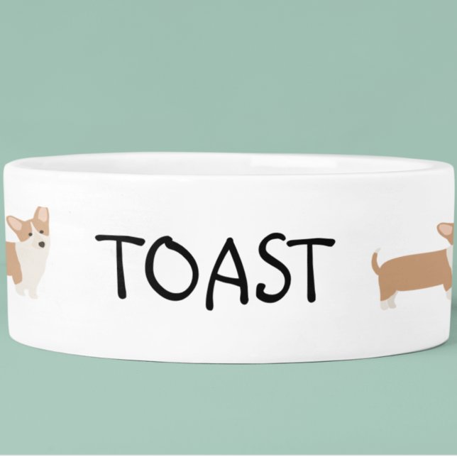 Personalized Corgi Lover Bowl (Creator Uploaded)