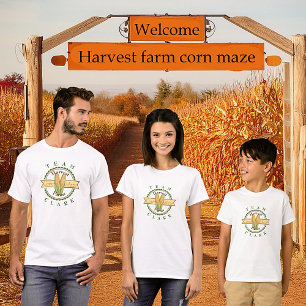 Personalized Corn maze family team T-Shirt