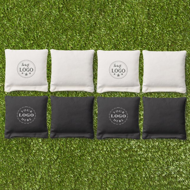 Personalized Cornhole Bags With Custom Logo Design (Set)