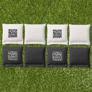 Personalized Cornhole Bags With Custom QR Code