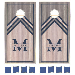 Personalized Cornhole Boards Name Cornhole Set