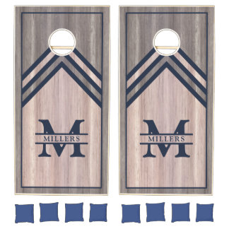 Personalized Cornhole Boards Name Cornhole Set