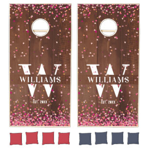 Personalized cornhole set