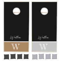 personalized cornhole set