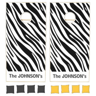 Personalized cornhole set