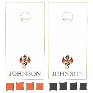 Personalized cornhole set
