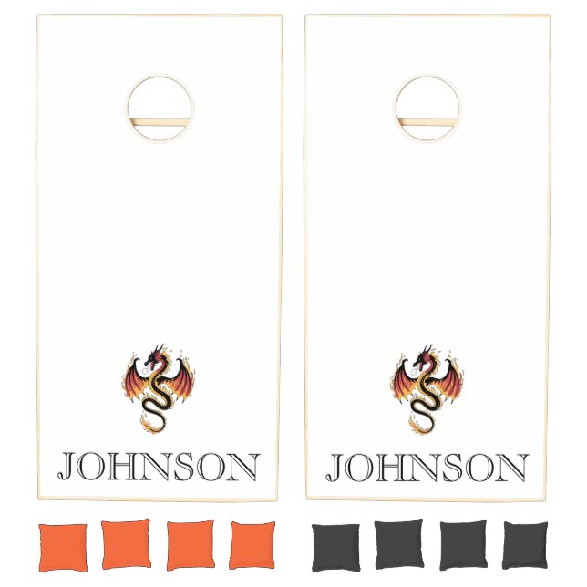 Personalized cornhole set (Set)