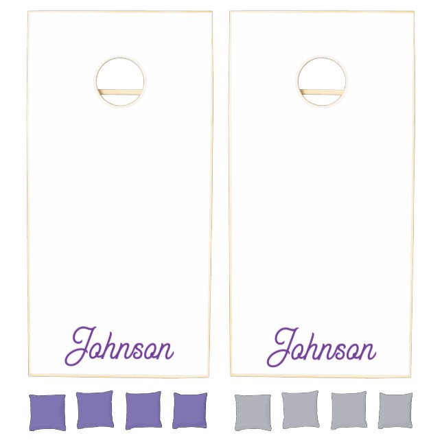 Personalized cornhole set (Set)