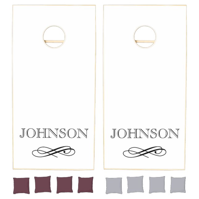 Personalized cornhole set (Set)
