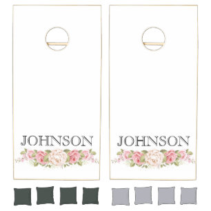 Personalized cornhole set