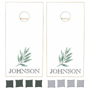 Personalized cornhole set