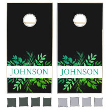 Personalized cornhole set