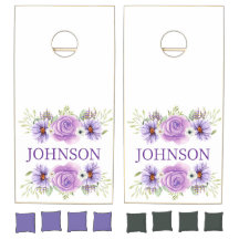 Personalized cornhole set