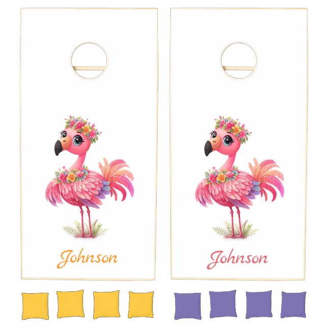 Personalized cornhole set fun (Set)